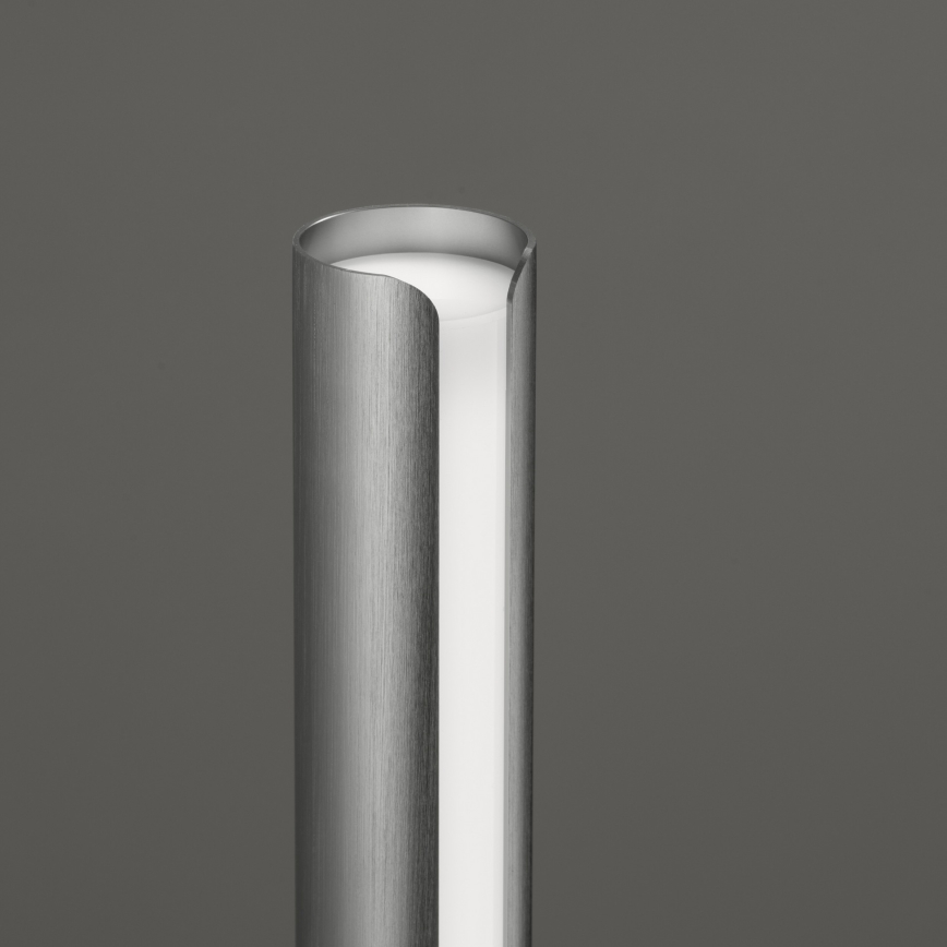 Ideal Lux - himennettävä LED-pöytälamppu DORICA LED/8W/230V CRI 90 harmaa