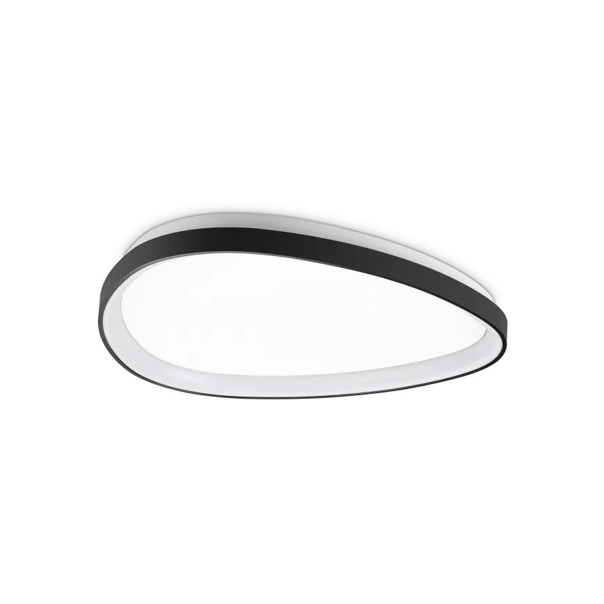Ideal Lux - Himmennettävä LED-kattovalaisin GEMINI LED/28W/230V halkaisija 61 cm CRI 90 musta