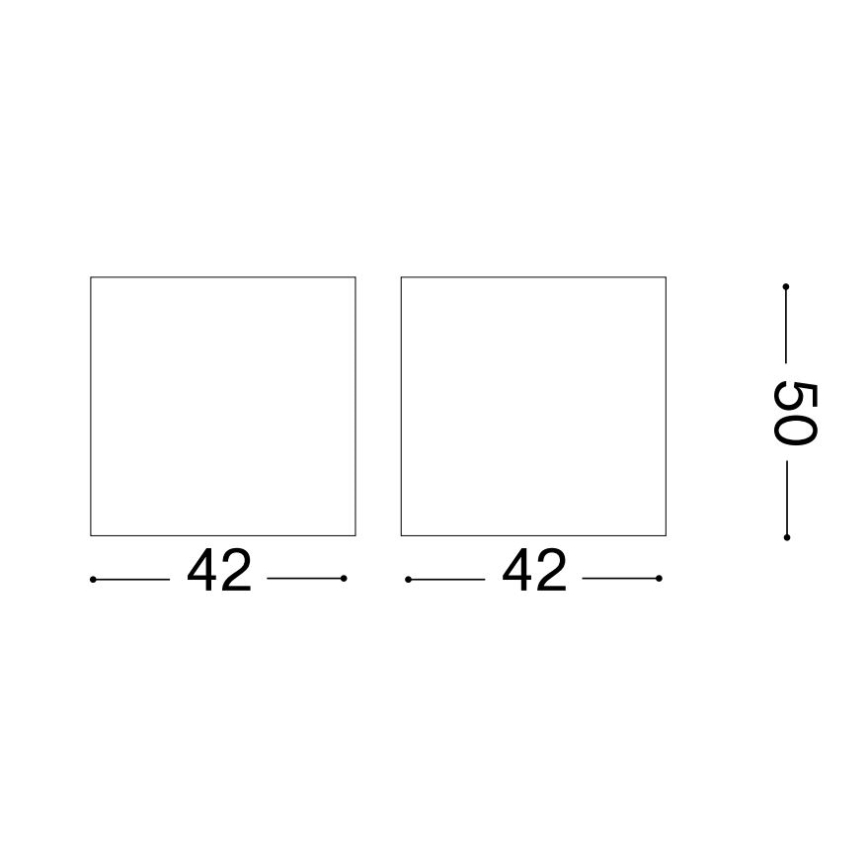 Ideal Lux - Himmennettävä LED-kohdevalo NITRO LED/4W/230V halkaisija 4,2 cm CRI 90 valkoinen