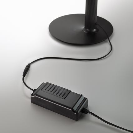 Ideal Lux - himmennettävä LED-lattiavalaisin DORICA LED/50W/230V CRI 90 musta