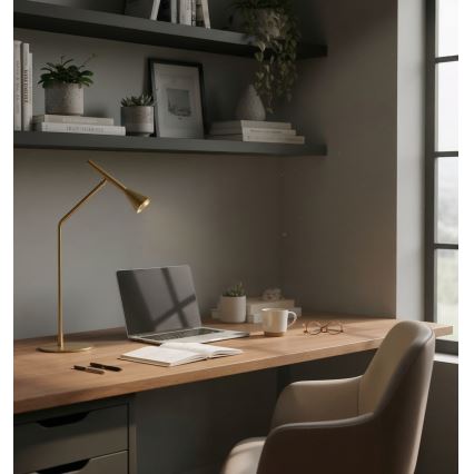 Ideal Lux - Himmennettävä LED-kosketuspöytävalaisin DIESIS LED/6,5W/230V CRI 90 kulta