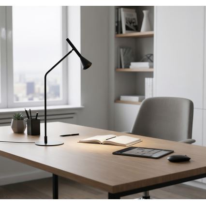 Ideal Lux - Himmennettävä LED-kosketuspöytävalaisin DIESIS LED/6,5W/230V CRI 90 musta