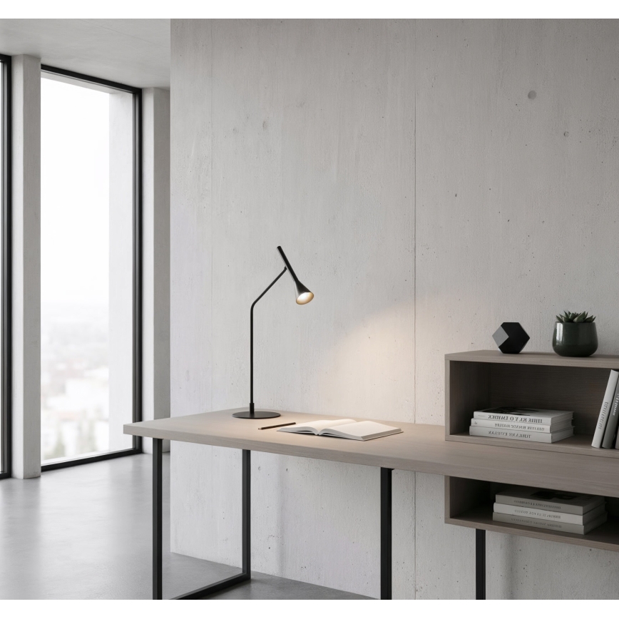 Ideal Lux - Himmennettävä LED-kosketuspöytävalaisin DIESIS LED/6,5W/230V CRI 90 musta