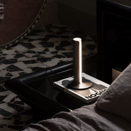 Ideal Lux - himmennettävä LED-pöytävalaisin DORICA LED/8W/230V CRI 90 musta