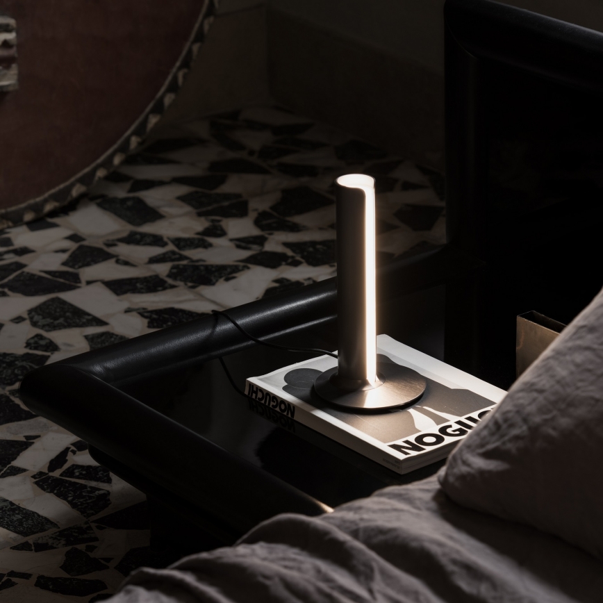 Ideal Lux - himmennettävä LED-pöytävalaisin DORICA LED/8W/230V CRI 90 musta