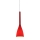 Ideal Lux - Kattokruunu 1xE14/40W/230V punainen