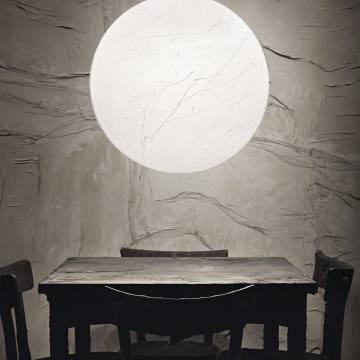 Ideal Lux - Kattokruunu johdossa CARTA 1xE27/60W/230V halkaisija 60 cm valkoinen