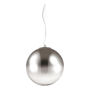 Ideal Lux - Kattokruunu johdossa MAPA 1xE27/42W/230V halkaisija 40 cm harmaa/savuinen