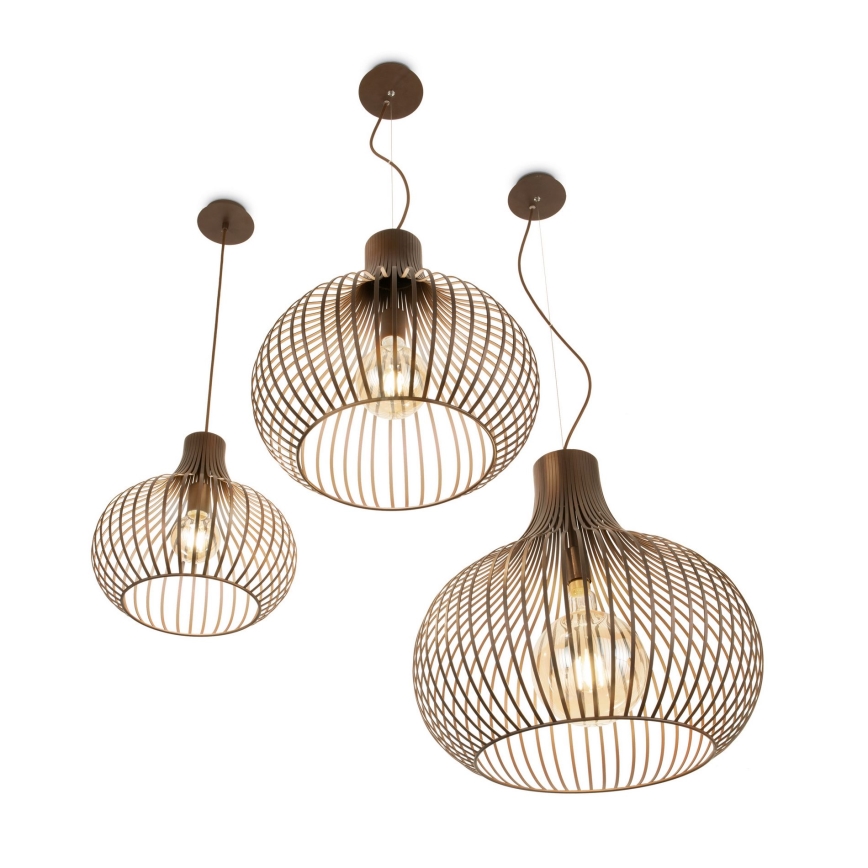 Ideal Lux - Kattokruunu johdossa ONION 1xE27/60W/230V halkaisija 47 cm