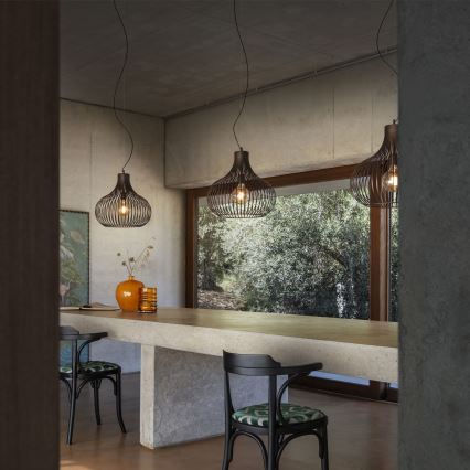 Ideal Lux - Kattokruunu johdossa ONION 1xE27/60W/230V halkaisija 59,5 cm