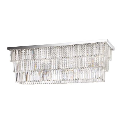 Ideal Lux - Kattovalaisin MARTINEZ 8xE14/40W/230V, kiillotettu kromi
