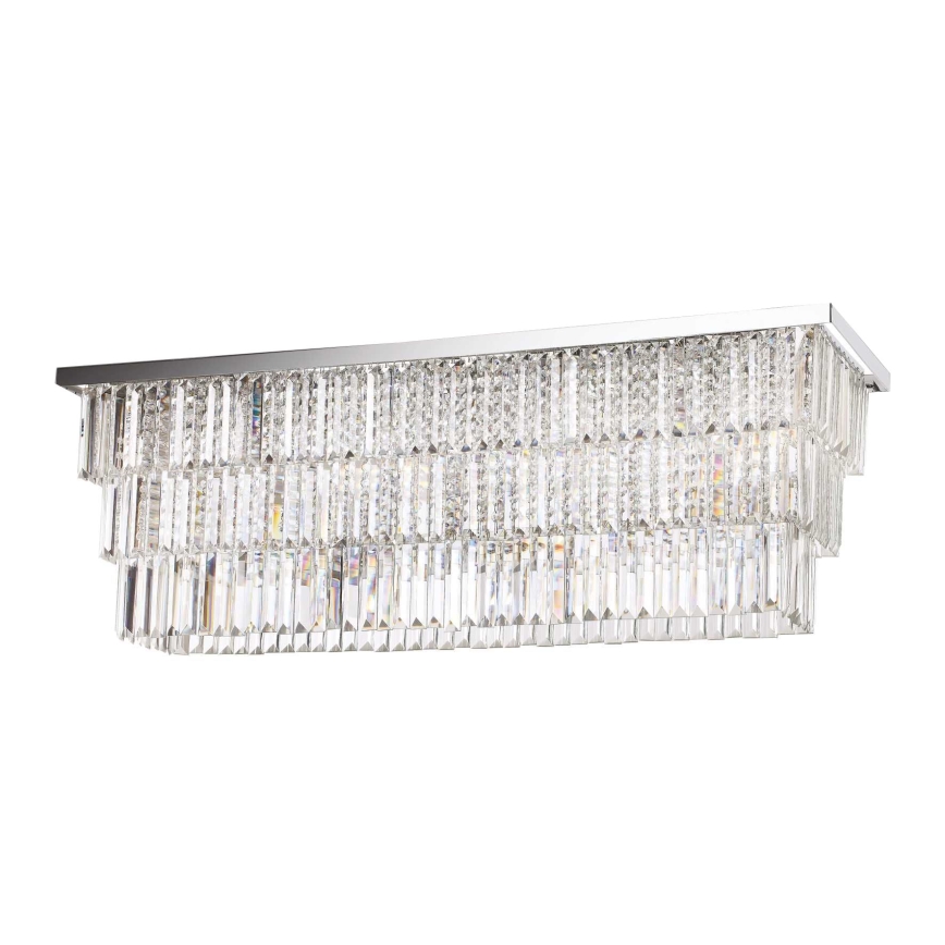 Ideal Lux - Kattovalaisin MARTINEZ 8xE14/40W/230V, kiillotettu kromi