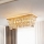 Ideal Lux - Kattovalaisin MARTINEZ 8xE14/40W/230V kultainen