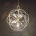 Ideal Lux - Ketjulla roikkuva kattokruunu KONSE 7xE27/60W/230V, halkaisija 80 cm, kultainen