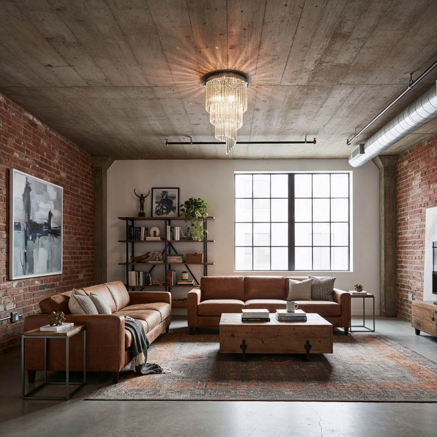 Ideal Lux - Kiinteä kristallikruunu CARLTON 8xE14/40W/230V halkaisija 40 cm kiiltävä kromi