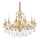 Ideal Lux - Kristalli-ketjukattokruunu GIOCONDA 12xE14/40W/230V halkaisija 90 cm kulta