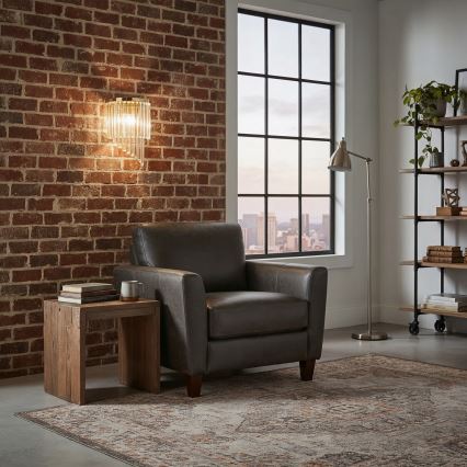 Ideal Lux - Kristalliseinävalaisin CARLTON 3xE14/40W/230V kulta