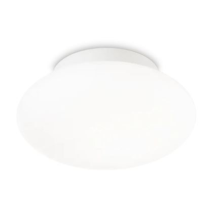 Ideal Lux - Kylpyhuoneen kattovalaisin BUBBLE 1xE27/60W/230V halkaisija 33,5 cm IP44 valkoinen