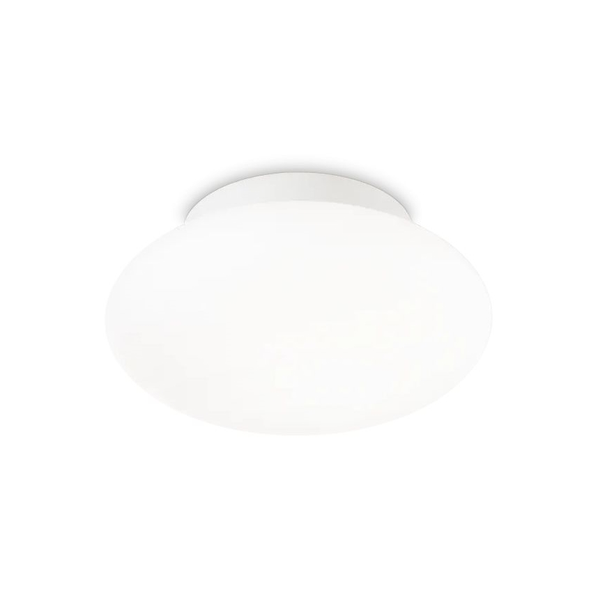 Ideal Lux - Kylpyhuoneen kattovalaisin BUBBLE 1xE27/60W/230V halkaisija 33,5 cm IP44 valkoinen