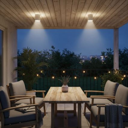 Ideal Lux - Kylpyhuoneen kohdevalo GUN 1xGU10/28W/230V IP44 valkoinen