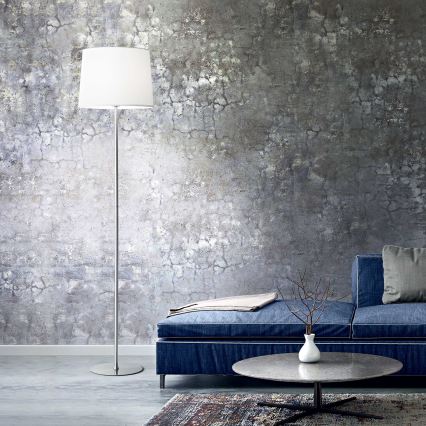 Ideal Lux - Lampun jalka SETTI UP 1xE27/42W/230V kiiltävä kromi