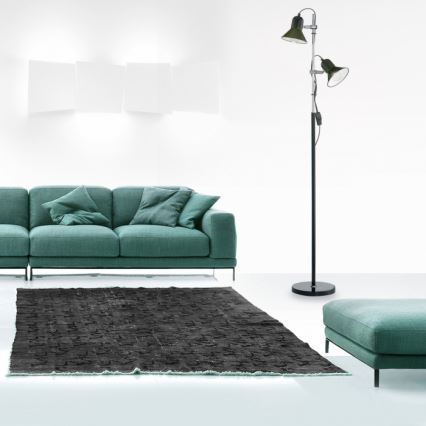 Ideal Lux - Lattiavalaisin POLLY 2xE27/60W/230V musta