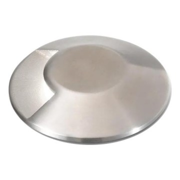Ideal Lux - LED ajoneuvonkestävä maavalaisin ROCKET LED/3W/230V CRI 90 IK08 IP67 mattakromi