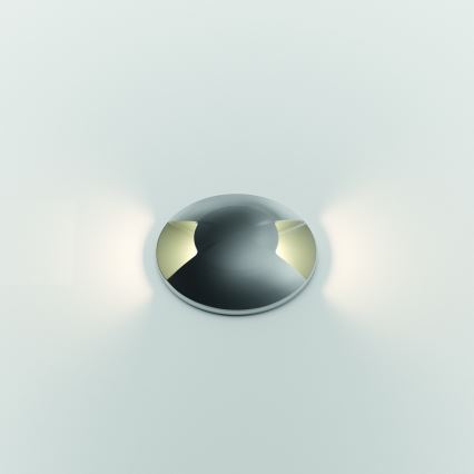 Ideal Lux - LED-ajotievalo ROCKET LED/3W/230V CRI 90 IP65 mattakromi