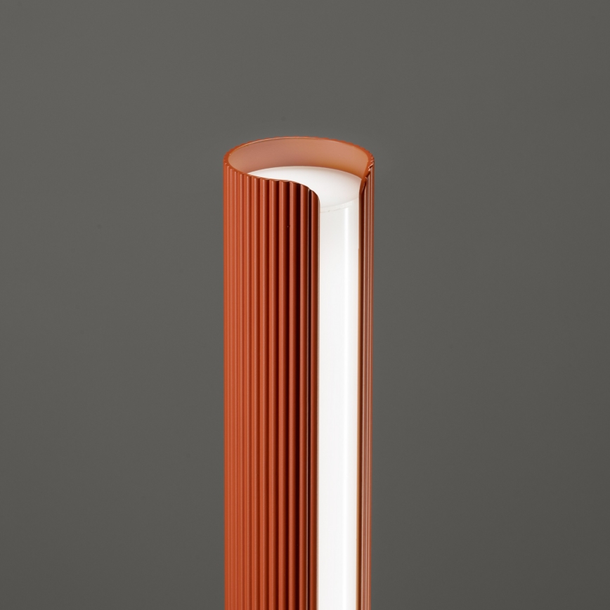 Ideal Lux - LED-himennettävä pöytävalaisin DORICA LED/8W/230V CRI 90 oranssi