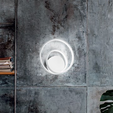 Ideal Lux - LED-himennettävä seinävalaisin OZ LED/28W/230V CRI 90 valkoinen