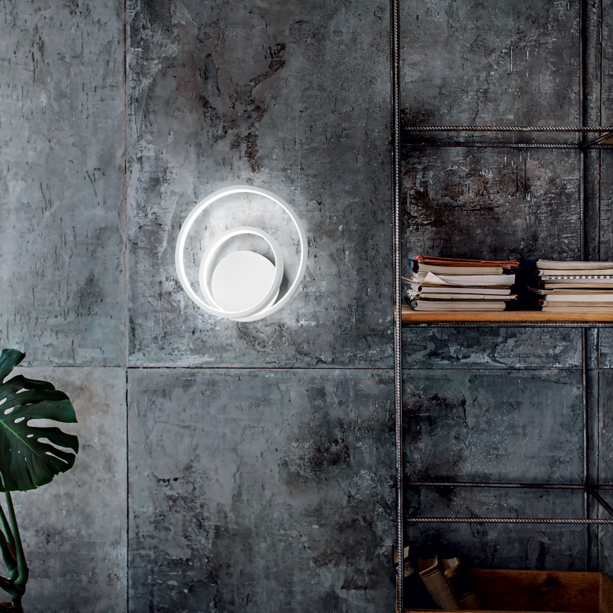Ideal Lux - LED-himennettävä seinävalaisin OZ LED/28W/230V CRI 90 valkoinen