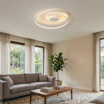 Ideal Lux - LED-himmennettävä kattovalaisin OZ LED/48W/230V halkaisija 60 cm CRI 90 valkoinen