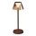 Ideal Lux - LED himmennettävä kosketuslamppu LOLITA LED/2,8W/5V 2200 mAh IP54 ruskea