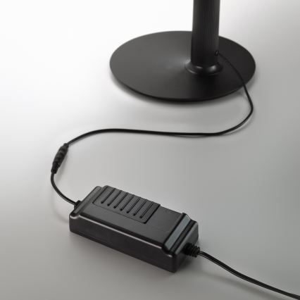 Ideal Lux - LED Himmennettävä lattiavalaisin DORICA LED/50W/230V CRI 90 harmaa