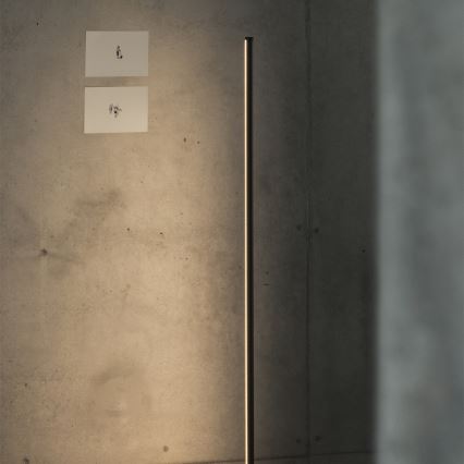 Ideal Lux - LED himmennettävä lattiavalaisin YOKO LED/16W/230V CRI 90 musta