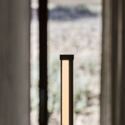 Ideal Lux - LED himmennettävä lattiavalaisin YOKO LED/16W/230V CRI 90 musta