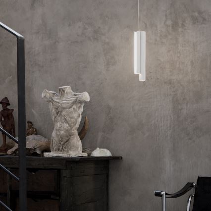 Ideal Lux - himmennettävä LED-riippuvalaisin DORICA 3xLED/9W/230V CRI 90, Ø 9,5 cm, valkoinen