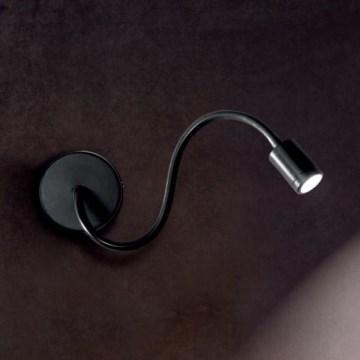 Ideal Lux - LED Joustava lukuvalaisin FOCUS LED/4W/230V CRI 90 musta