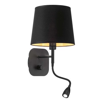 Ideal Lux - LED joustava seinävalaisin NORDIK 1xE14/40W + LED/1,5W/230V