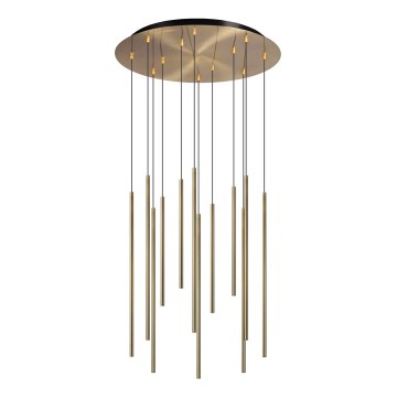 Ideal Lux - LED-kattokruunu johdossa FILO LED/25W/230V messinki