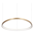 Ideal Lux - LED-kattokruunu johdossa GEMINI LED/59W/230V halkaisija 81 cm CRI 90 kulta