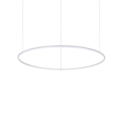 Ideal Lux - LED-kattokruunu johdossa HULAHOOP LED/39W/230V 3000K halkaisija 81,5 cm CRI 90 valkoinen