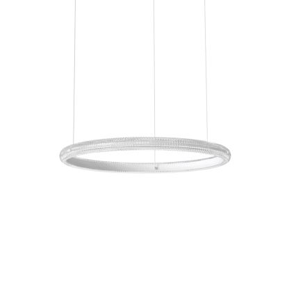 Ideal Lux - LED-kattokruunu johdossa MIRACLE LED/37W/230V halkaisija 60 cm CRI 90 mattakromi