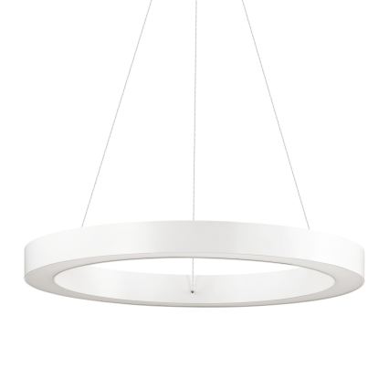 Ideal Lux - LED-kattokruunu johdossa ORACLE LED/28W/230V 3000K halkaisija 50 cm CRI 90 valkoinen