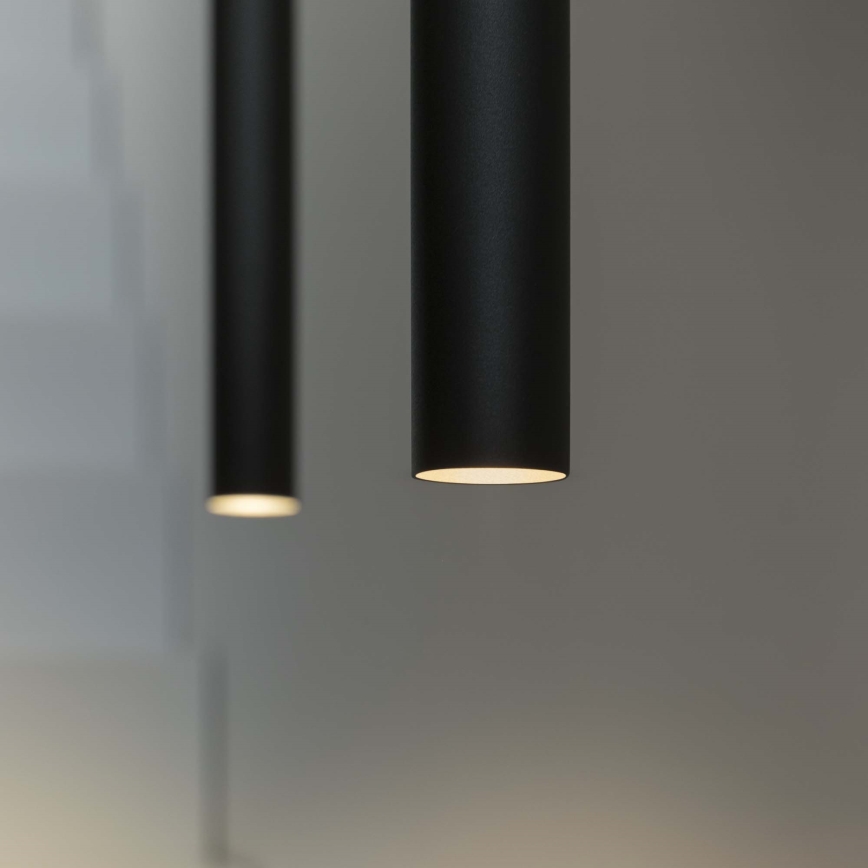 Ideal Lux - LED-kattokruunu johdossa ULTRATHIN LED/11,5W/230V CRI 90 musta