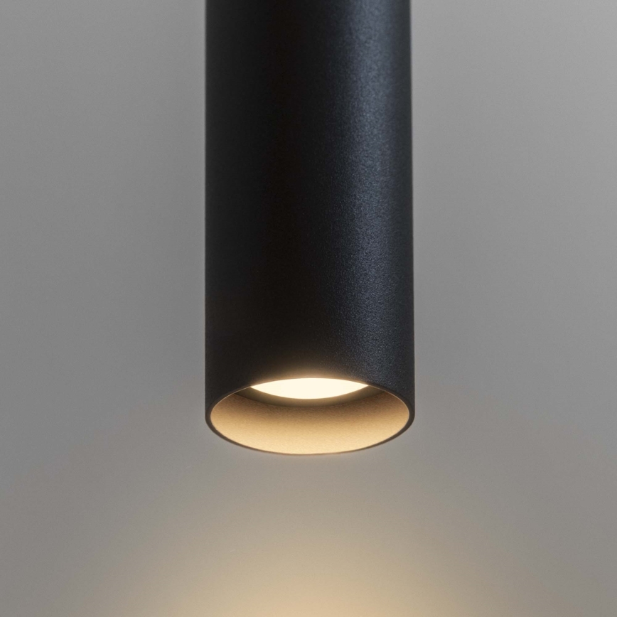 Ideal Lux - LED-kattokruunu johdossa ULTRATHIN LED/11,5W/230V CRI 90 musta