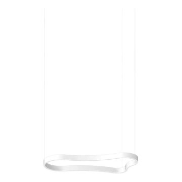 Ideal Lux - LED-kattokruunu johdossa WAVES LED/37W/230V CRI 90 valkoinen