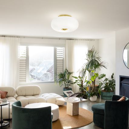 Ideal Lux - LED-kattovalaisin ARIZONA 3xGX53/9W/230V halkaisija 40 cm valkoinen