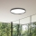 Ideal Lux - LED-kattovalaisin FLY LED/26W/230V 2700K halkaisija 45 cm CRI 90 IP40 musta