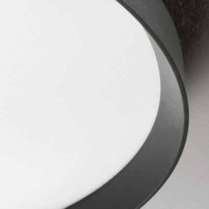 Ideal Lux - LED-kattovalaisin FLY LED/26W/230V 2700K halkaisija 45 cm CRI 90 IP40 musta